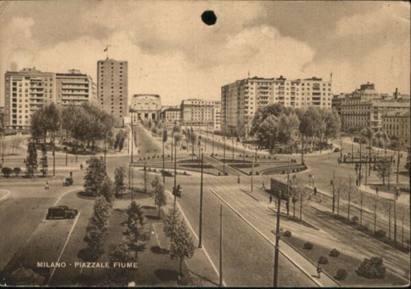 Milano Piazzale Fiume Strassenbahn