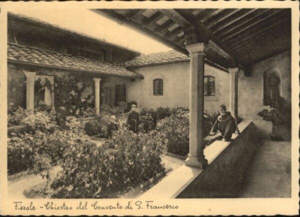 Fiesole Chiostro del Convento San Francerco