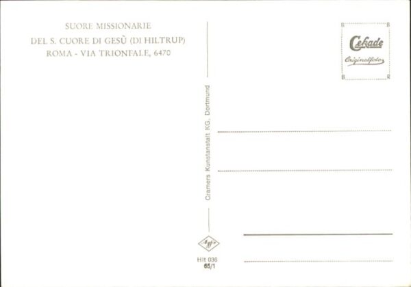 Rom Roma Roma Suore Missionare – Bild 2