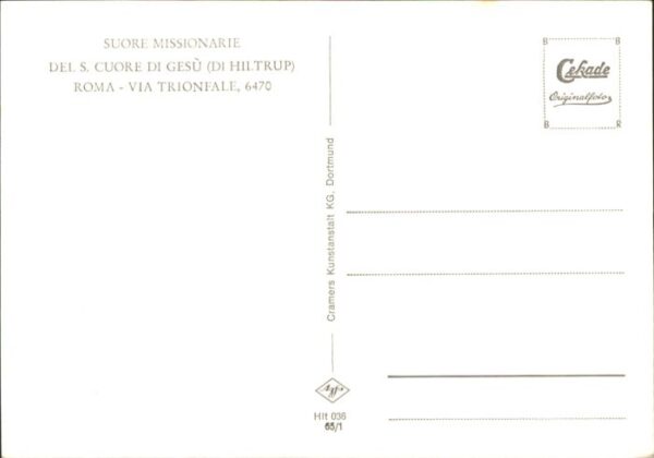 Rom Roma Roma Suore Missionare – Bild 2
