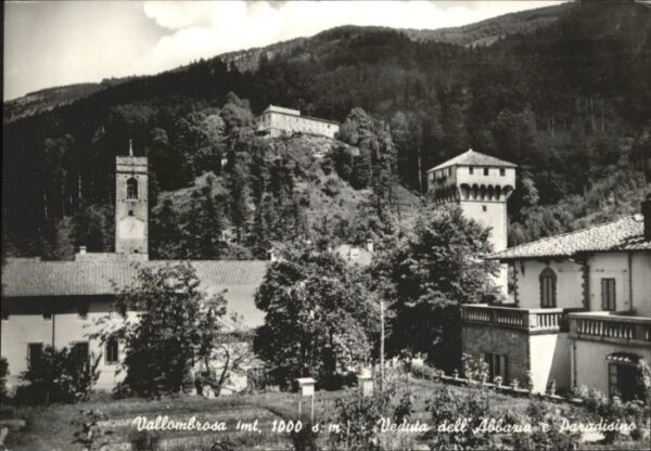 Vallombrosa Veduta dell Abbazia Patadisino