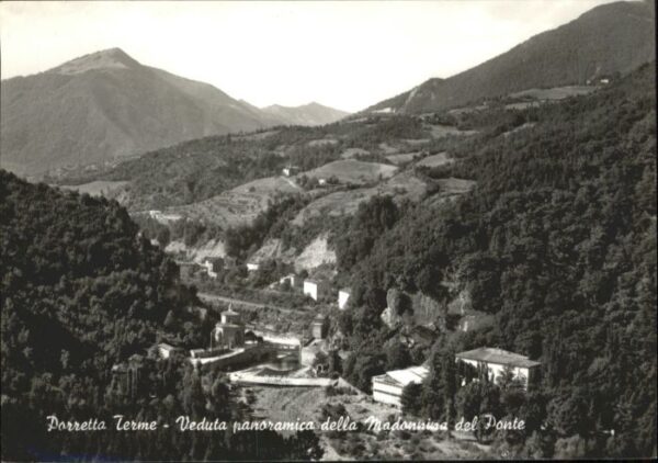 Porretta Terme Veduta Panoramica Madonnina Pont