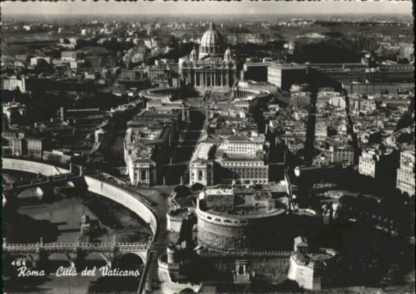 Rom Roma Roma Citta Vaticano Fliegeraufnahme