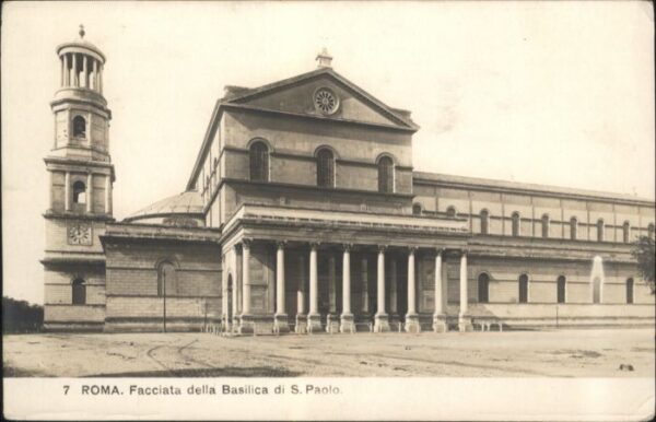 Rom Roma Roma Facciata Basilica San Paolo