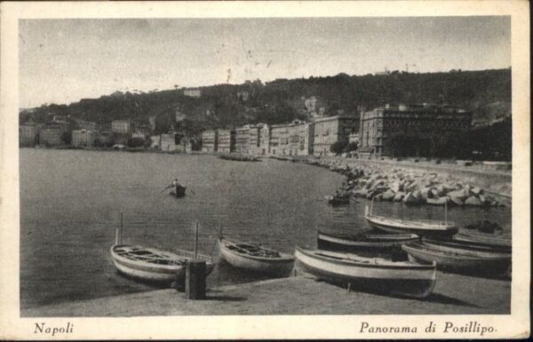 Napoli Neapel Napoli Posillipo Schiff