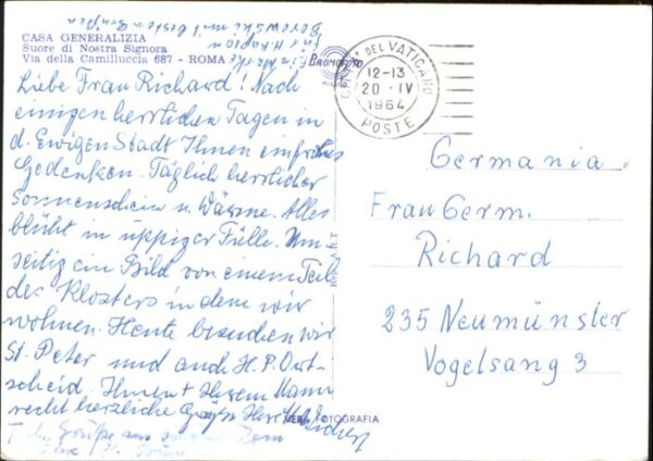 Rom Roma Roma Casa Generalizia Camilluccia – Bild 2