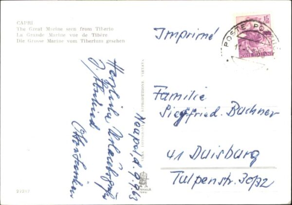 Capri Marina Grande Tiberio – Bild 2