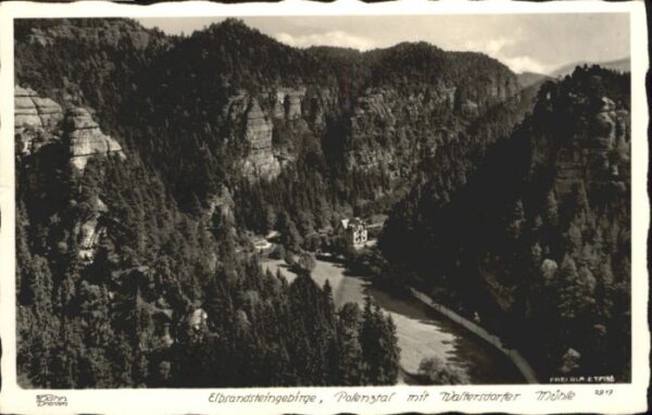 Waltersdorf Elbsandsteingebirge Polenztal