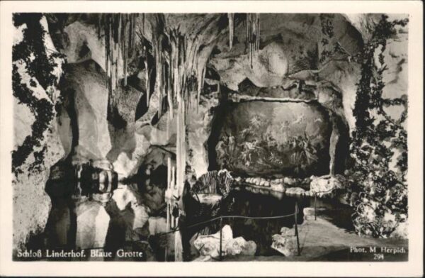 Linderhof Schloss Linderhof Blaue Grotte