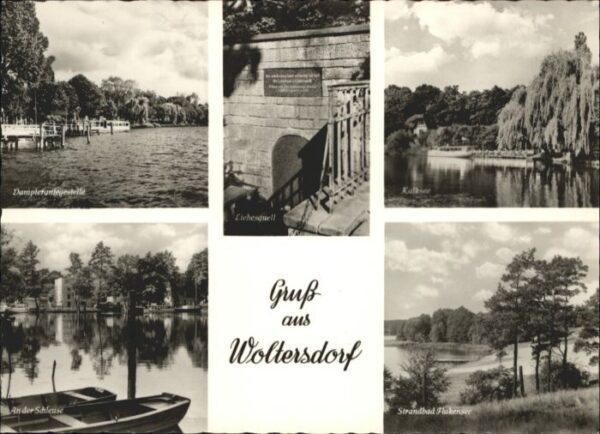 Woltersdorf Liebesquell Kalksee Flakensee Schleuse