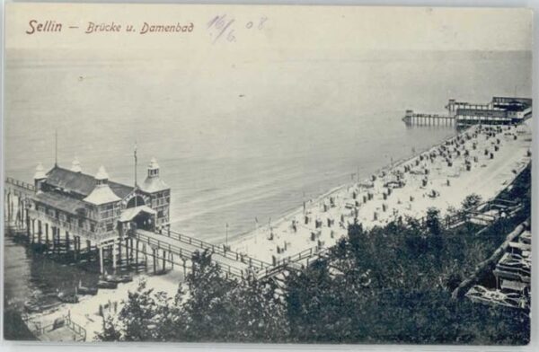 Sellin Ostseebad Damenbad Seebrücke