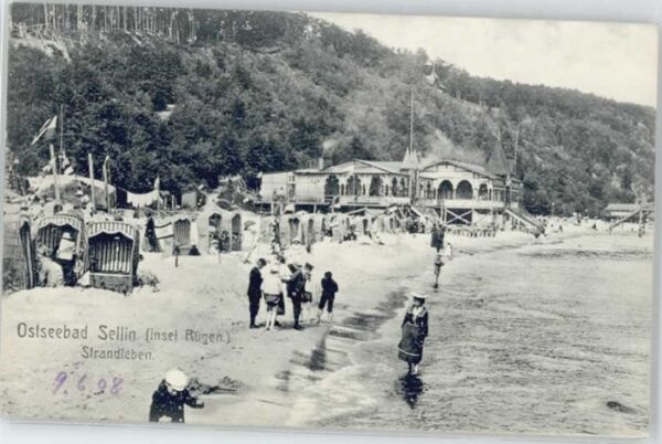 Sellin Ostseebad Strandleben