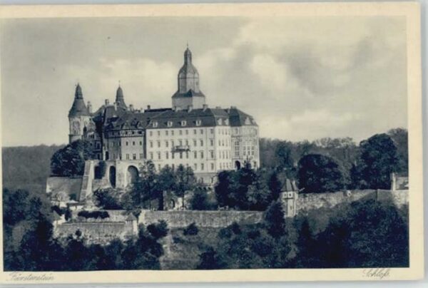 Bad Salzbrunn Szczawno-Zdroj Salzbrunn [handschriftlich] Fürstenstei