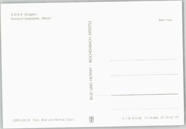 Sosa Gaststätte Meiler – Bild 2