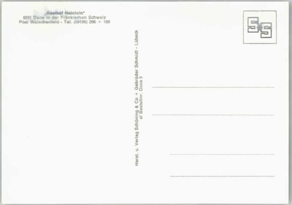 Doos Gasthof Heinlein – Bild 2