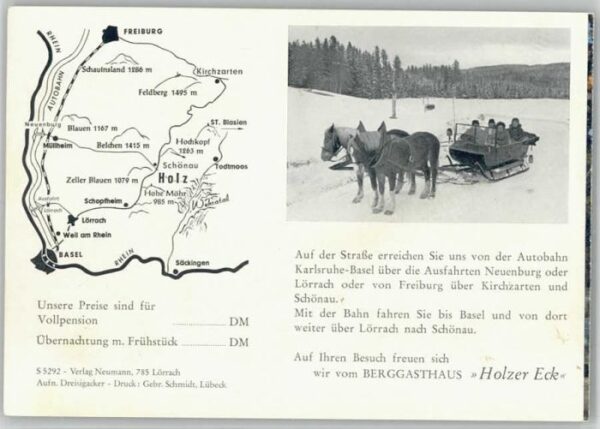 Holz Gasthaus Holzer Eck – Bild 2