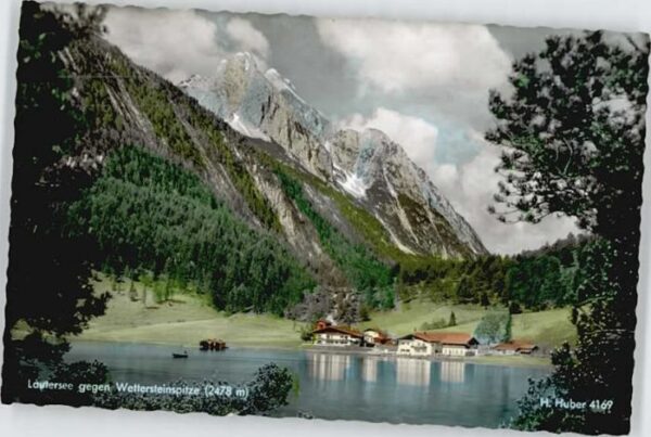 Lautersee Wettersteinspitze