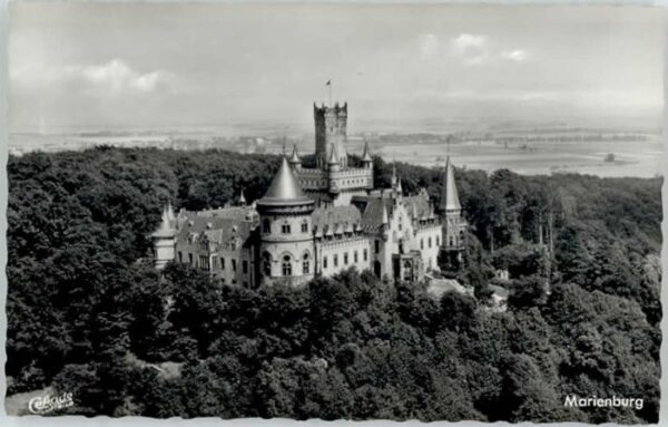 Marienburg Fliegeraufnahme