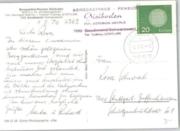 Geschwend Gasthof Pension Gisiboden – Bild 2