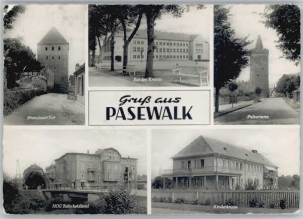 Pasewalk Prenzlauertor Kindergrippe Pulverturm