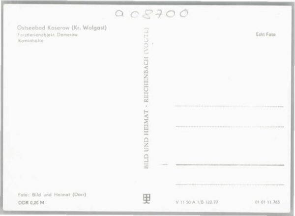 Koserow Kaminhalle – Bild 2