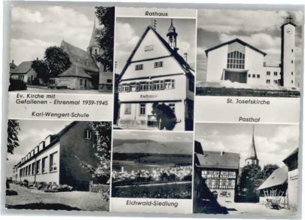 Illingen St Josefs Kirche Eichwald Siedlung