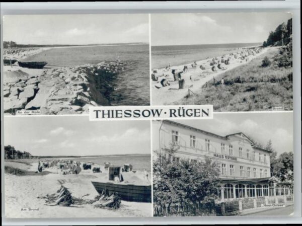 Thiessow Haus Ostsee Strand