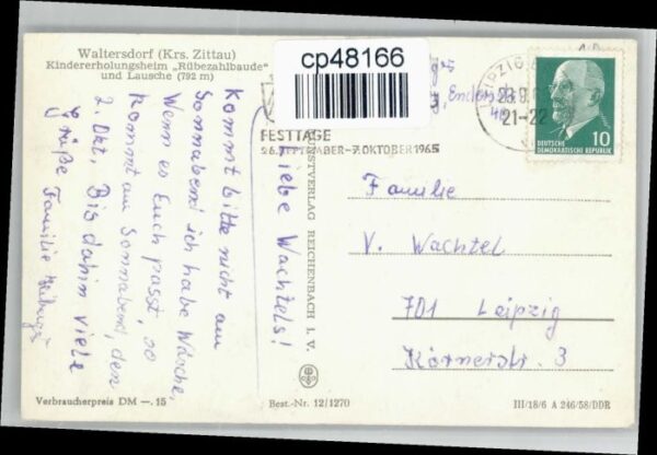 Waltersdorf Kindererholungsheim Rübezahlbaude – Bild 2