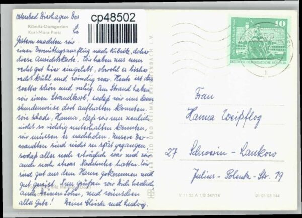 Ribnitz-Damgarten Karl Marx Platz – Bild 2