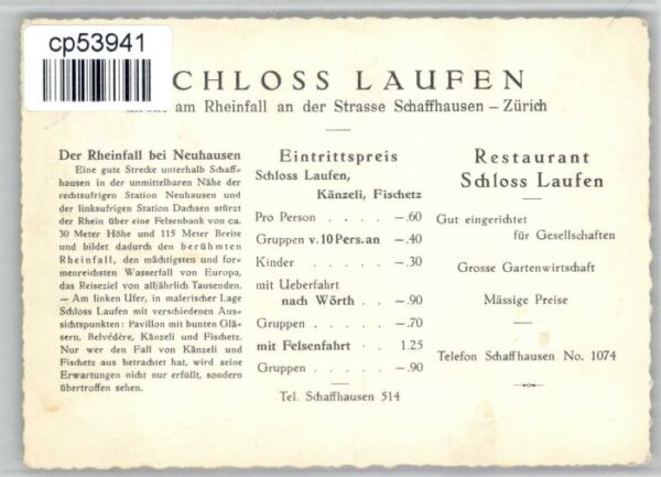 Neuhausen SH Neuhausen Rheinfall Schloss Laufen – Bild 2