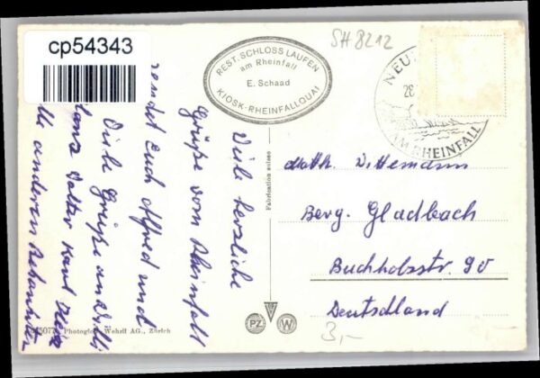 Neuhausen SH Neuhausen [Stempelabschlag] Rheinfall – Bild 2