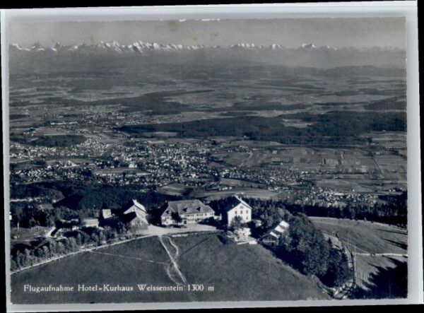 Weissenstein SO Weissenstein Hotel Kurhaus  Fliegeraufn
