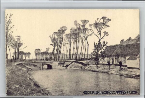Nieuport-Bains Nieuport Canal Yser