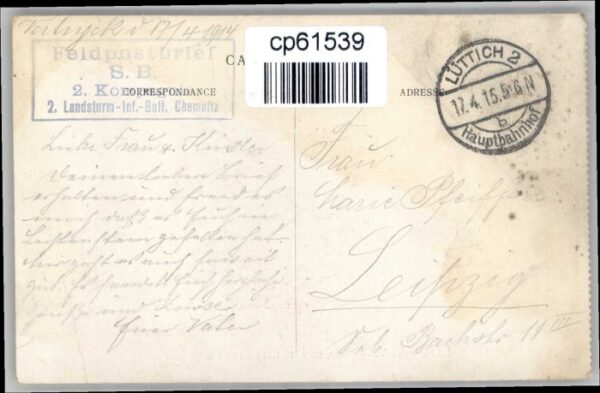 Louvain Flandre Louvain Maison Penitentiaire – Bild 2