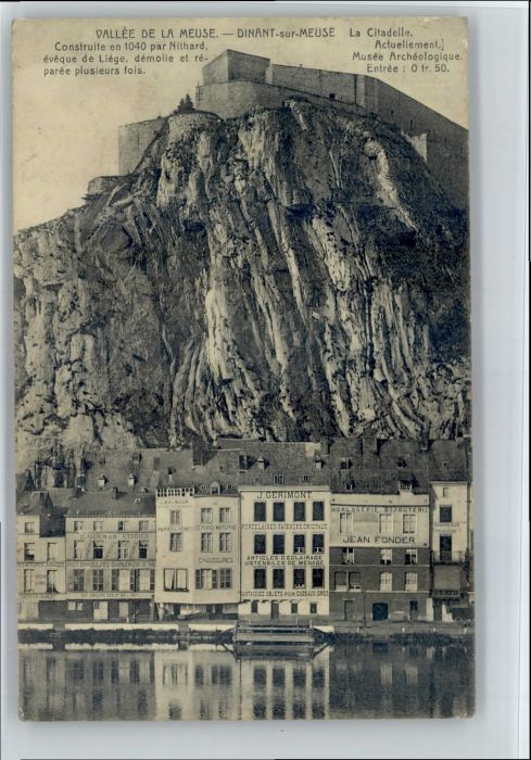 Dinant Wallonie Dinant Vallee Meuse Citadelle