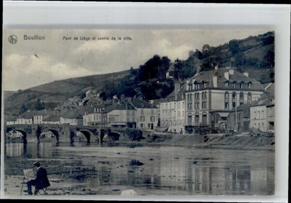 Bouillon Wallonne Bouillon Pont Liege
