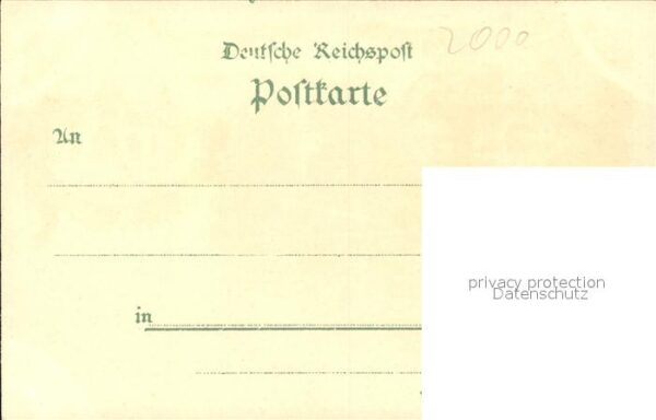 Ausstellung Gartenbau Hamburg 1897 Haupt-Ausstellungsgebäude Litho – Bild 2