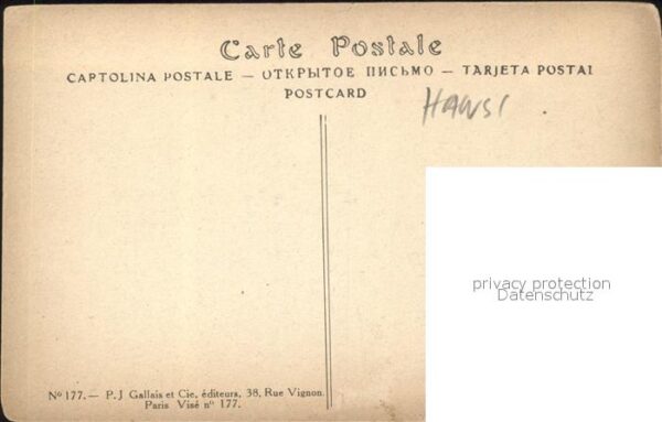 Hansi Waltz J J Vieilles maisons a Colmar Alsace Nr. 17 – Bild 2