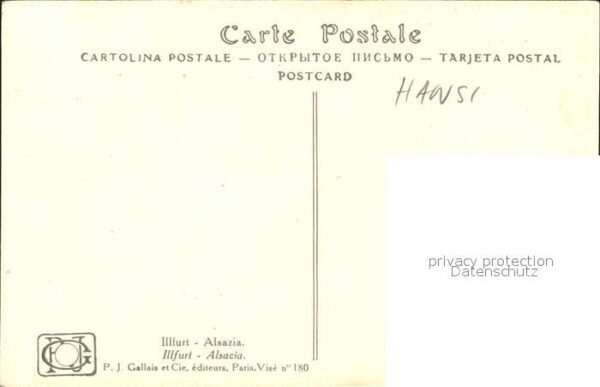 Hansi Waltz J J Illfurt Alsace – Bild 2