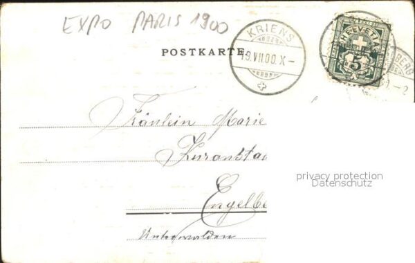 Exposition Universelle Paris 1900 Palais de l'Education Kulturministerium – Bild 2