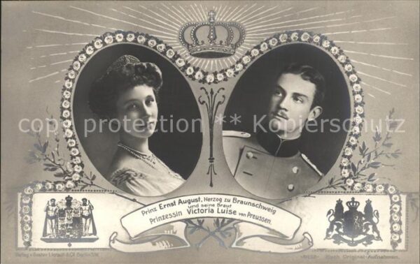 Adel Preussen Prinzessin Victoria Luise Prinz Ernst A