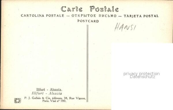 Hansi Waltz J J Illfurt Alsace Nr. 30 – Bild 2
