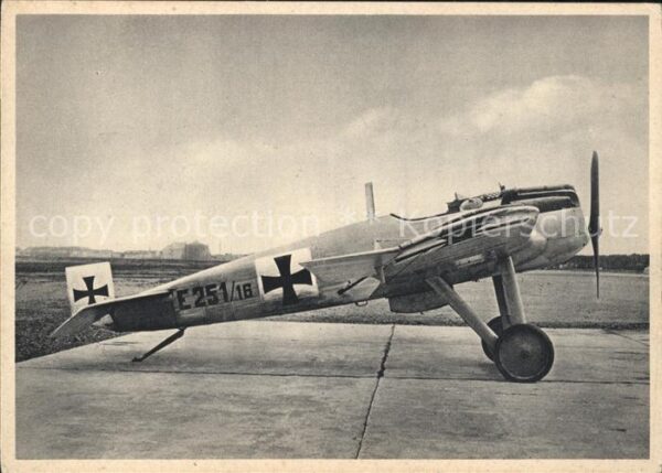 Flugzeuge WK1 Ganzmetall-Flugzeug Junkers-J 2 E 251/1
