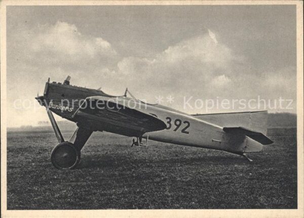Flugzeuge Zivil Ganzmetall-Kabinen-Flugzeug Junkers-A 2
