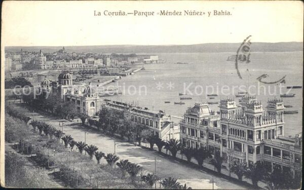 Coruna La Parque Mendez Nunez y Bahia