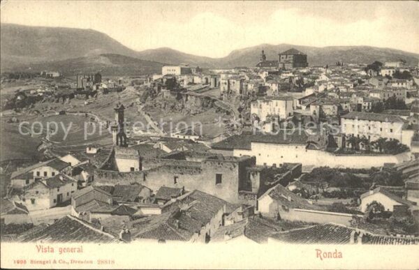 Ronda Andalucia Stadtansicht