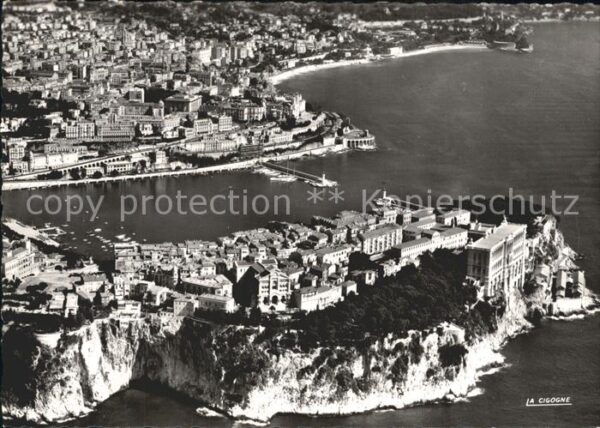 Monaco Fliegeraufnahme Palast
