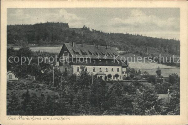 Liegnitz Legnica Marienhaus am Lenzheim