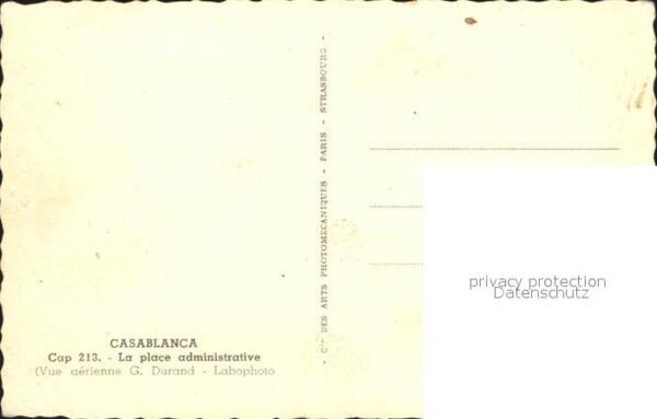 Casablanca La Place administrative – Bild 2