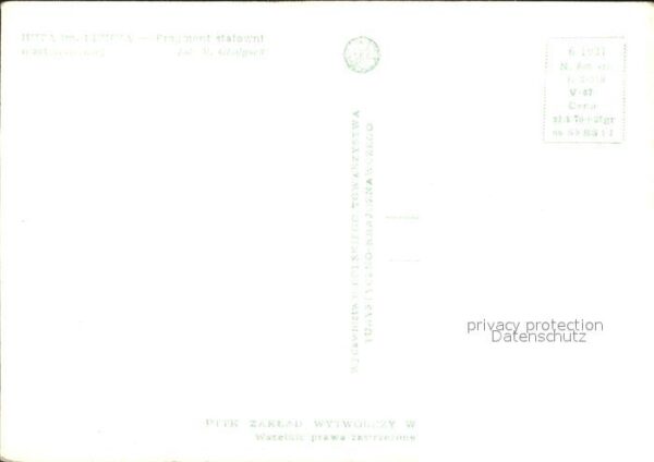 Chorzow Koenigshuette Oberschlesien Fragment stalowni – Bild 2